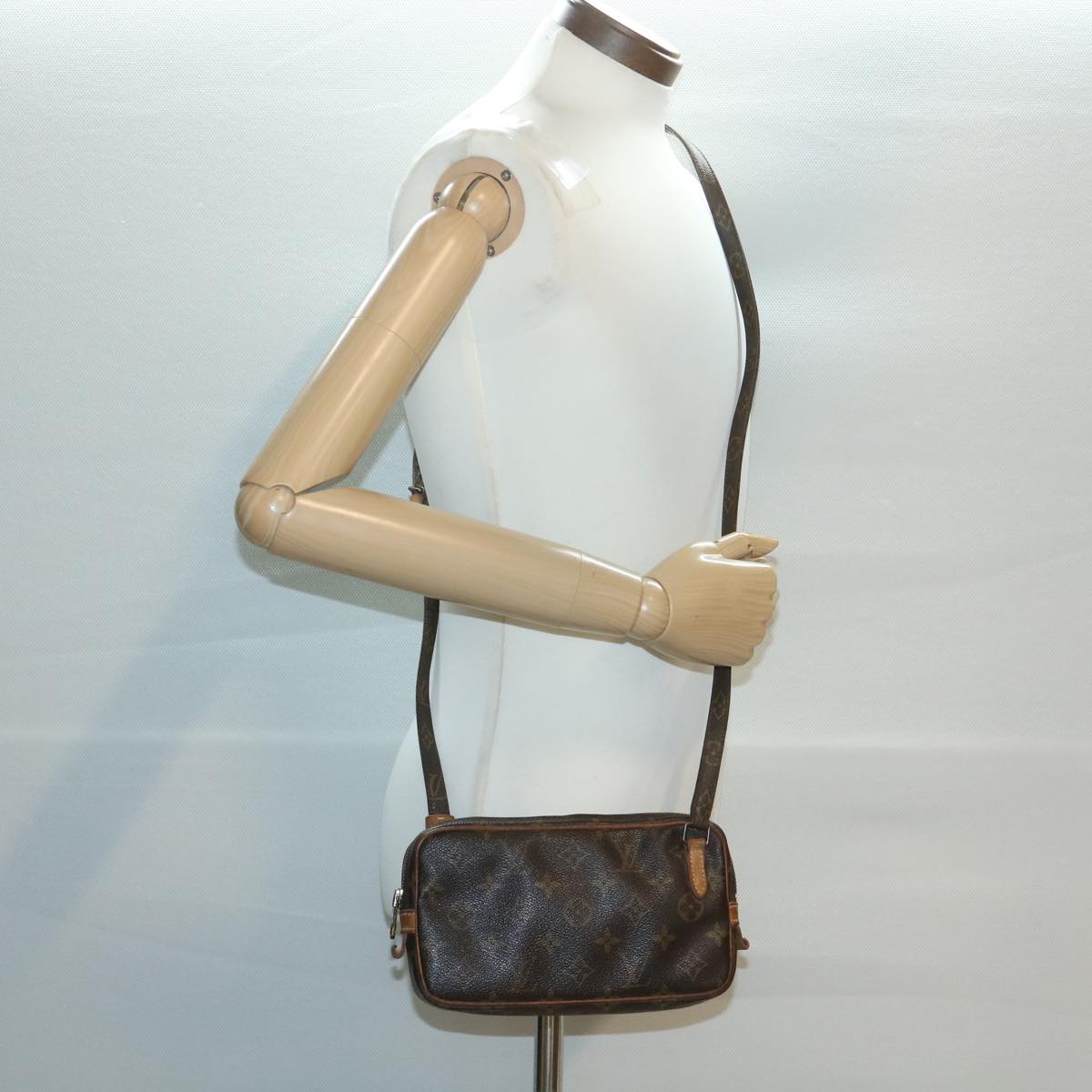 LOUIS VUITTON Monogram Marly Bandouliere Shoulder Bag M51828 LV B074