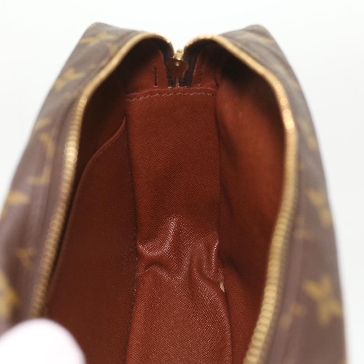 LOUIS VUITTON Monogram Compiegne 28 Clutch Bag M51845 LV B092