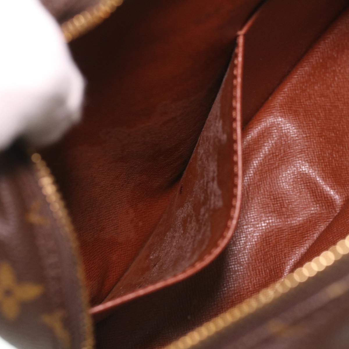 LOUIS VUITTON Monogram Compiegne 28 Clutch Bag M51845 LV B092