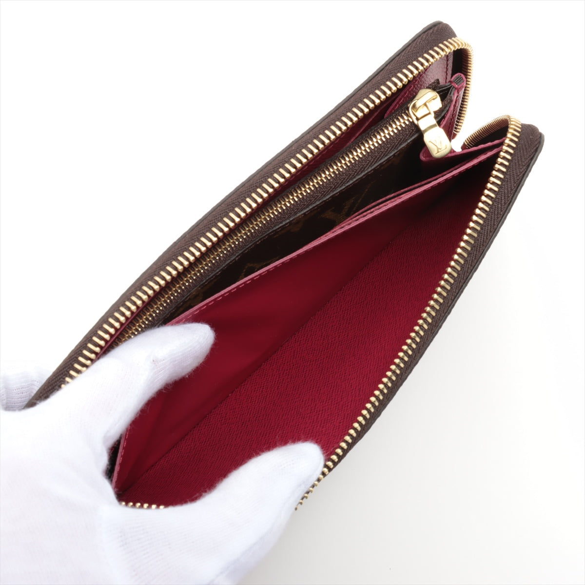 Louis Vuitton Monogram Portfolio Clemens M60742 Fushai Round  Wallet  Reaction