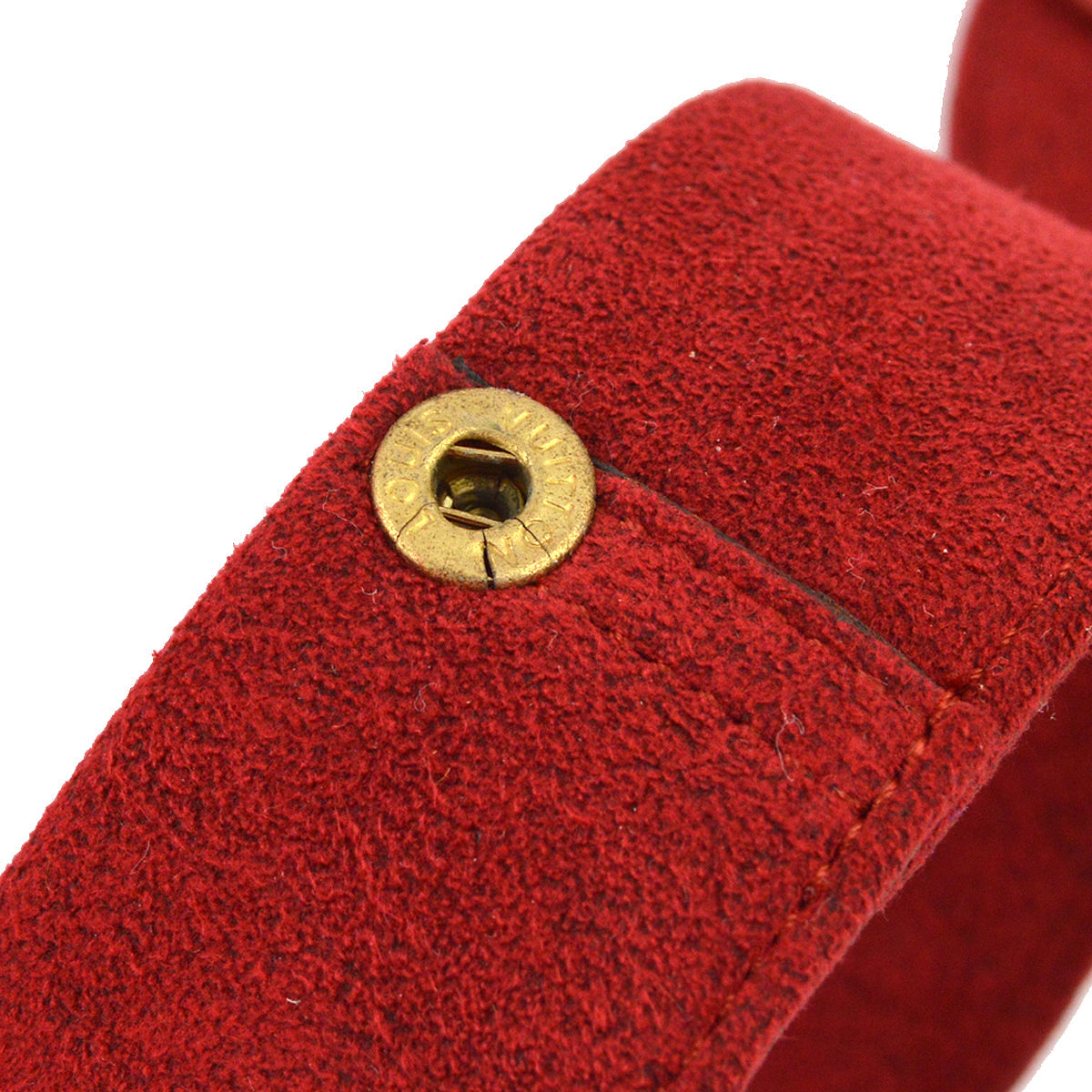 Louis Vuitton Red Epi Ecrin Bijou 12 Jewelry Case Pouch M48207
