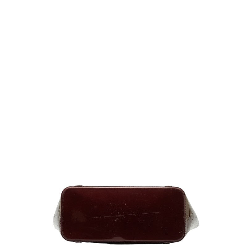 Louis Vuitton Monogram Vernis Avalon GM Handbag M91742 Rouge Forest Pearl Patent Leather  Louis Vuitton