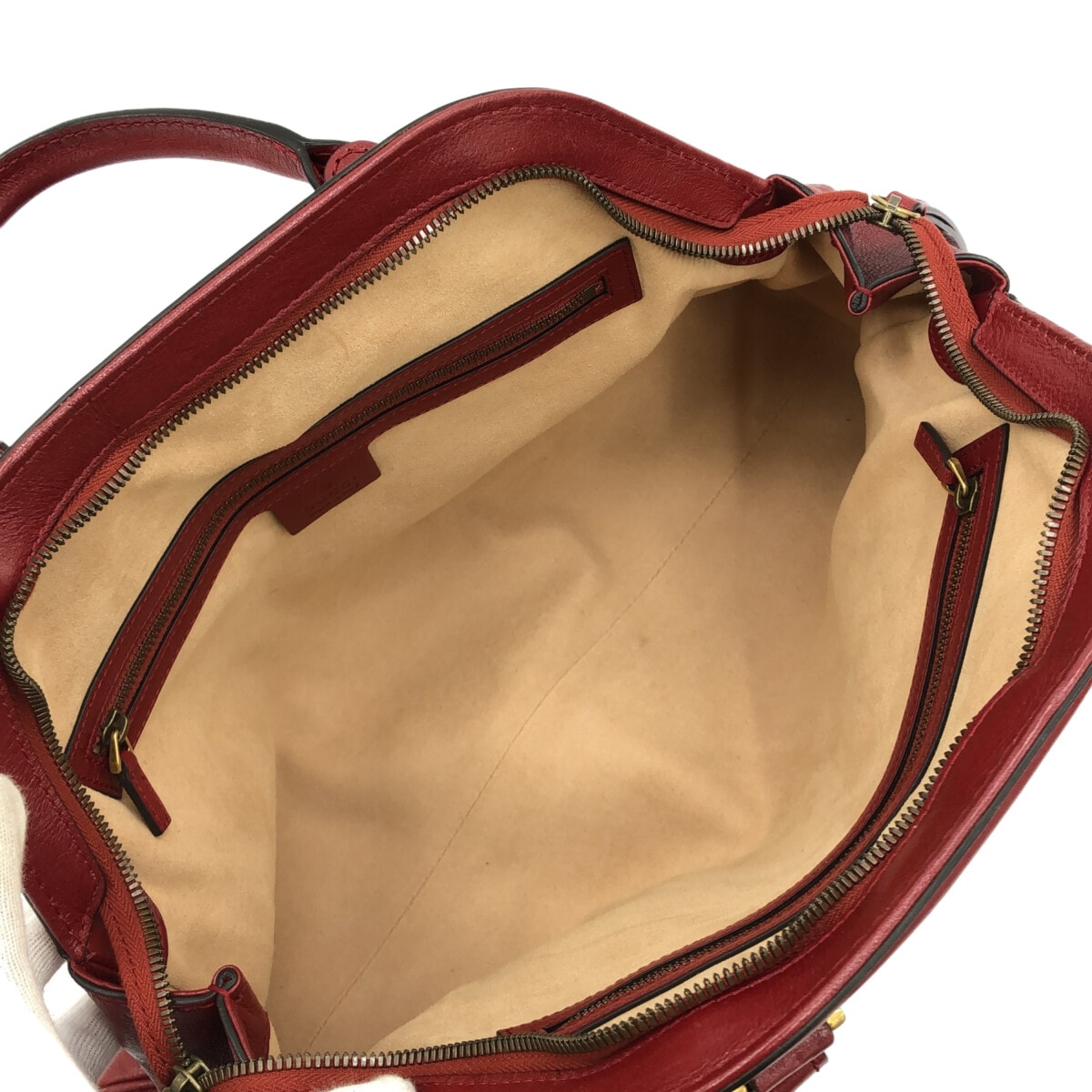 Gucci Rebelle  Leather Tote Bag ()
