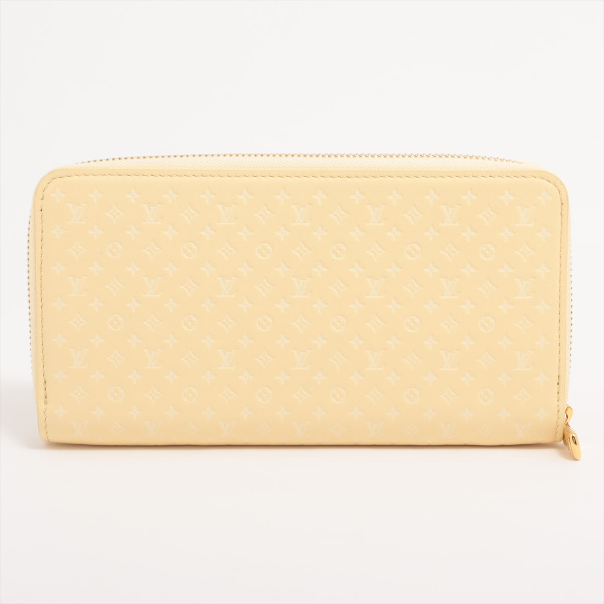 Louis Vuitton Nano-Monogram Zippyr Wallet M82229 Yellow Round Zipper Wallet