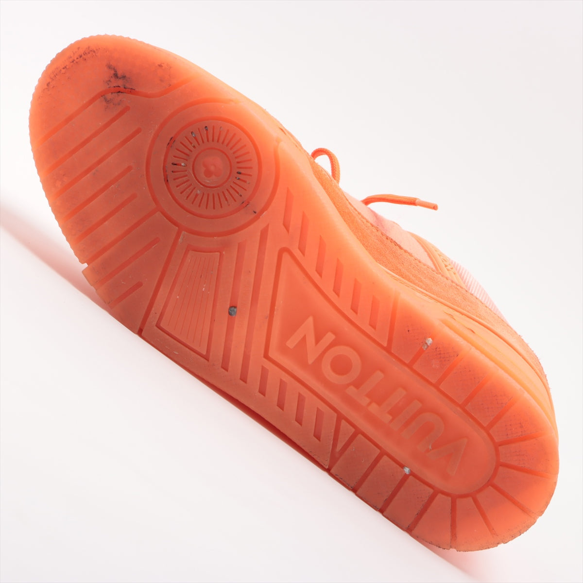 Louis Vuitton LV Trainer Line 20 Years Suede x Canvas Trainers 6 Men Orange GO1210 Monogram