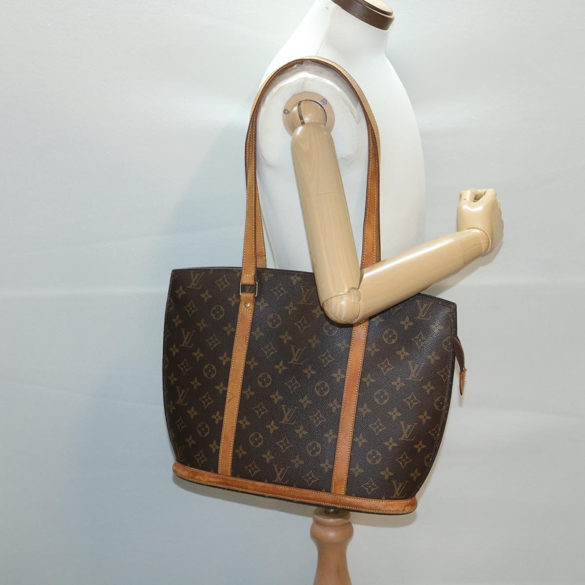 LOUIS VUITTON Monogram Babylone Tote Bag M51102 LV B138
