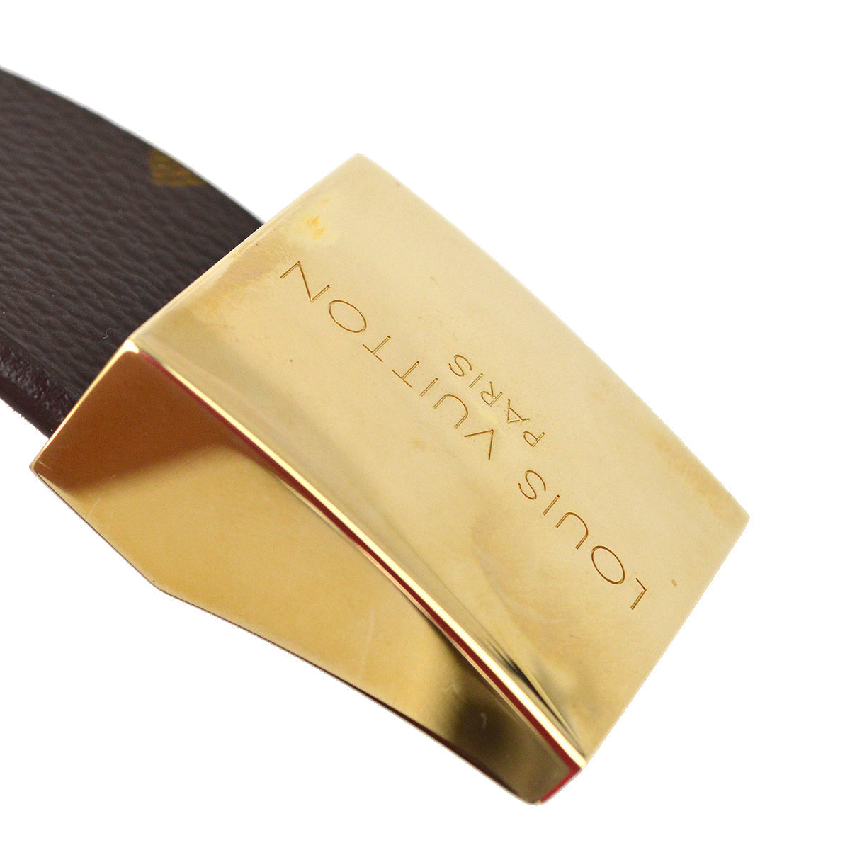 Louis Vuitton Monogram Ceinture Carre Belt M6800 Small Good
