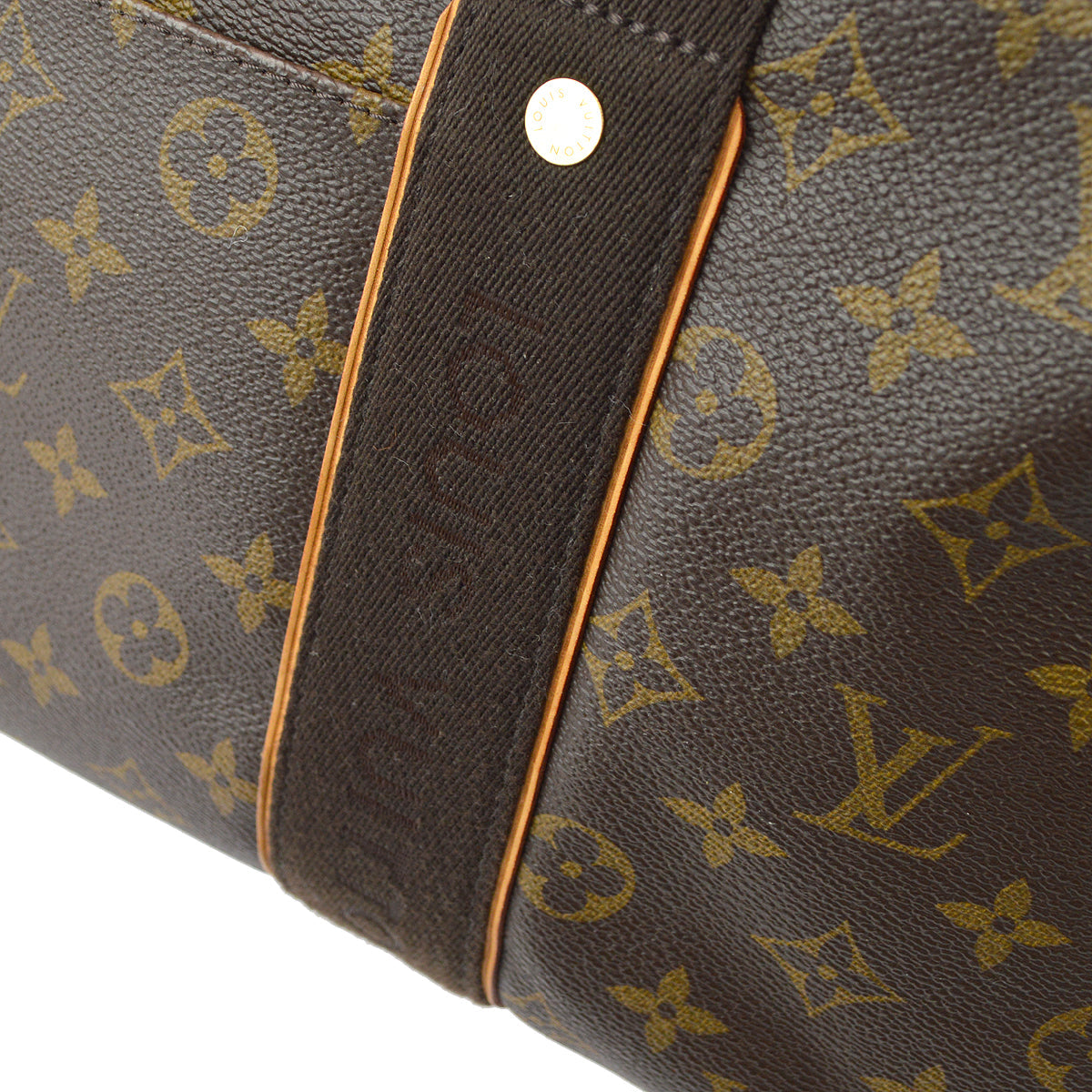 Louis Vuitton 2011 Monogram Weekender MM Shoulder Duffle Bag M40476