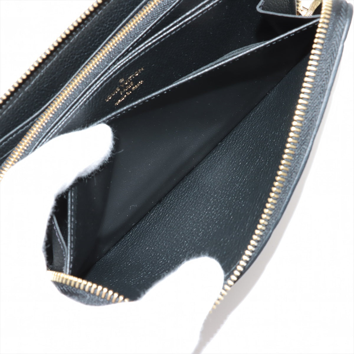 Louis Vuitton Monogram Amplant  Wallet M61864 Noneir Round Zip Wallet