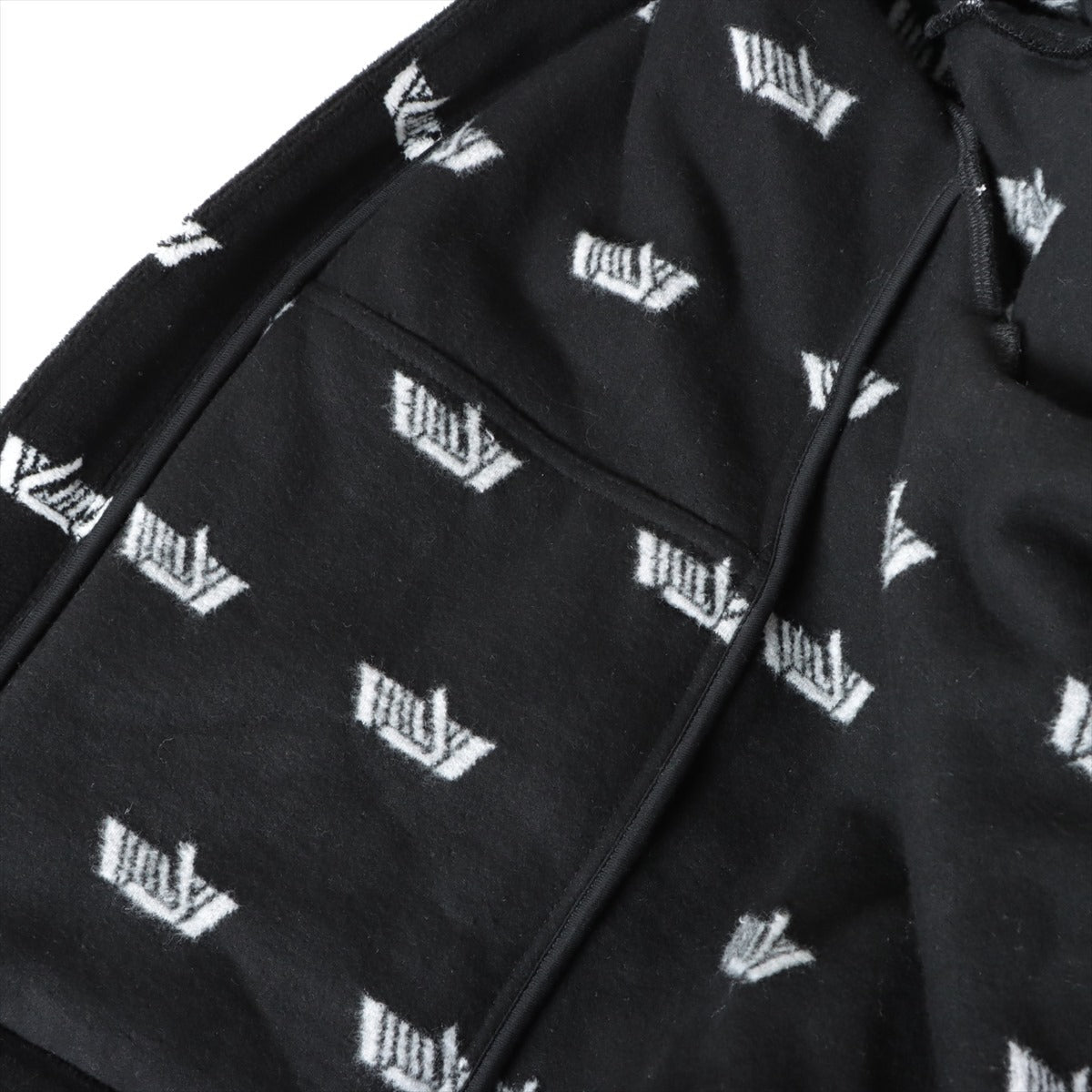 Louis Vuitton 22SS Cotton X Lion Bronze XS  Black X White RW221W Foods Removed
