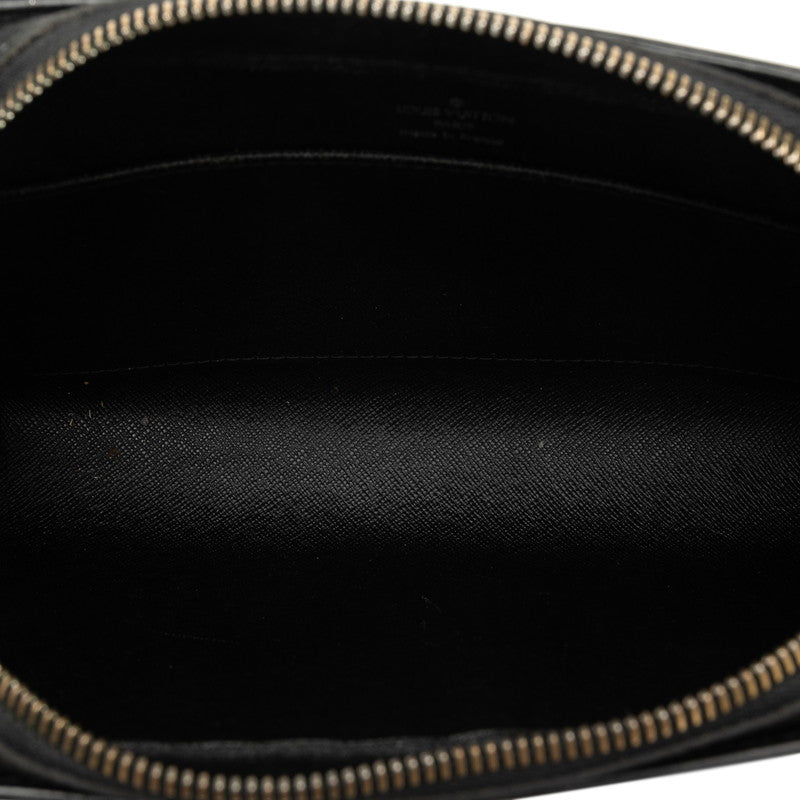 Louis Vuitton Taiga ing Bag Second Bag M30182 Noneir Black Leather Men Louis Vuitton