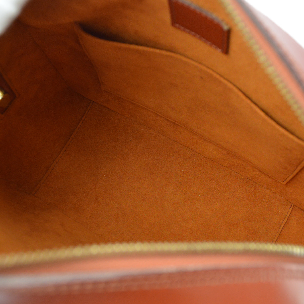 Louis Vuitton 1997 Brown Epi Sablon Handbag M52043