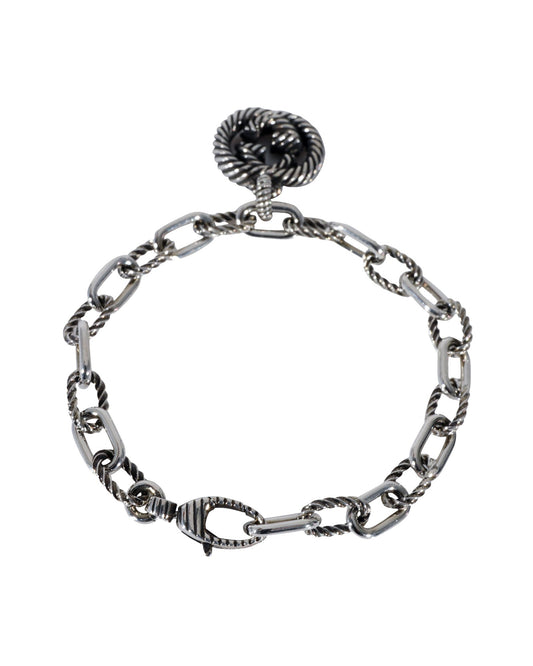 Luxury Gucci Trending 2025 Twisted G Bracelet in  Sterling Silver