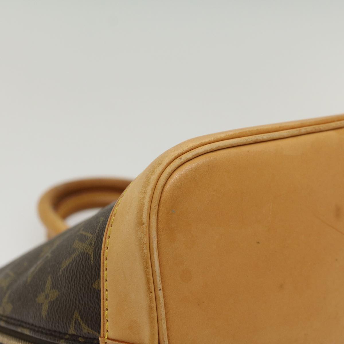 LOUIS VUITTON Monogram Alma Hand Bag M51130 LV B208
