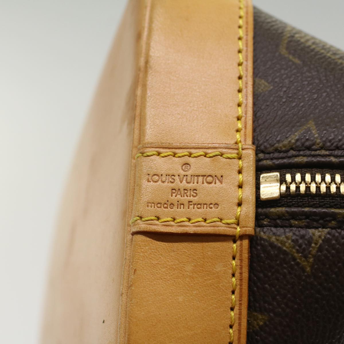LOUIS VUITTON Monogram Alma Hand Bag M51130 LV B208