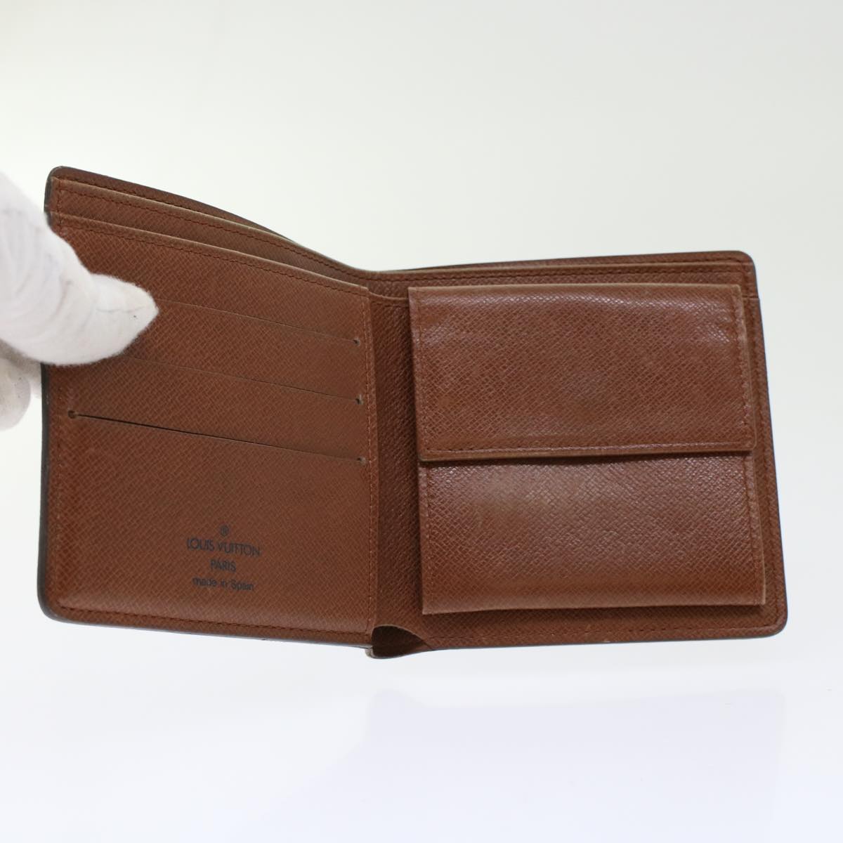 LOUIS VUITTON Monogram Portefeuille Marco Bifold Wallet M61675 LV B243
