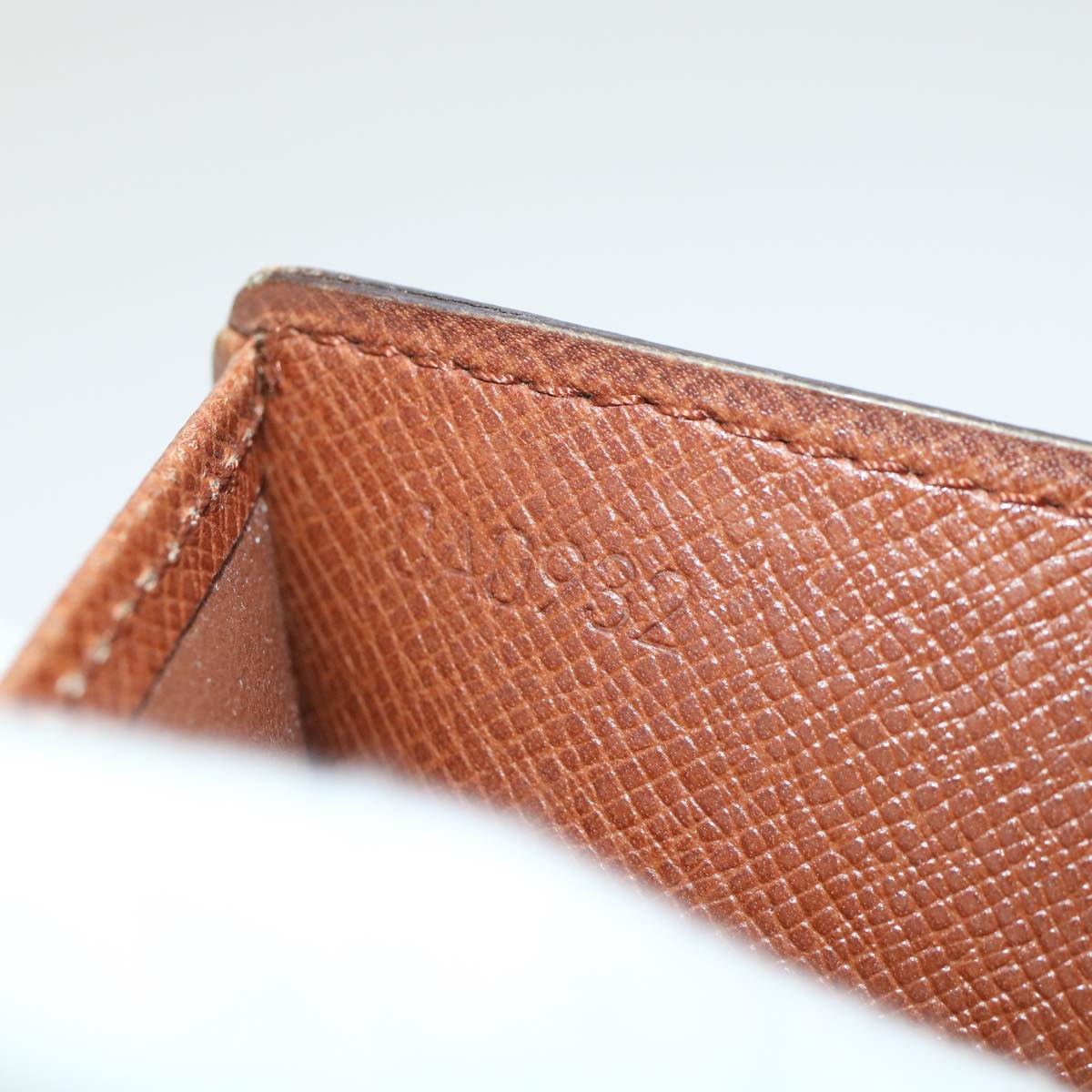 LOUIS VUITTON Monogram Portefeuille Marco Bifold Wallet M61675 LV B243