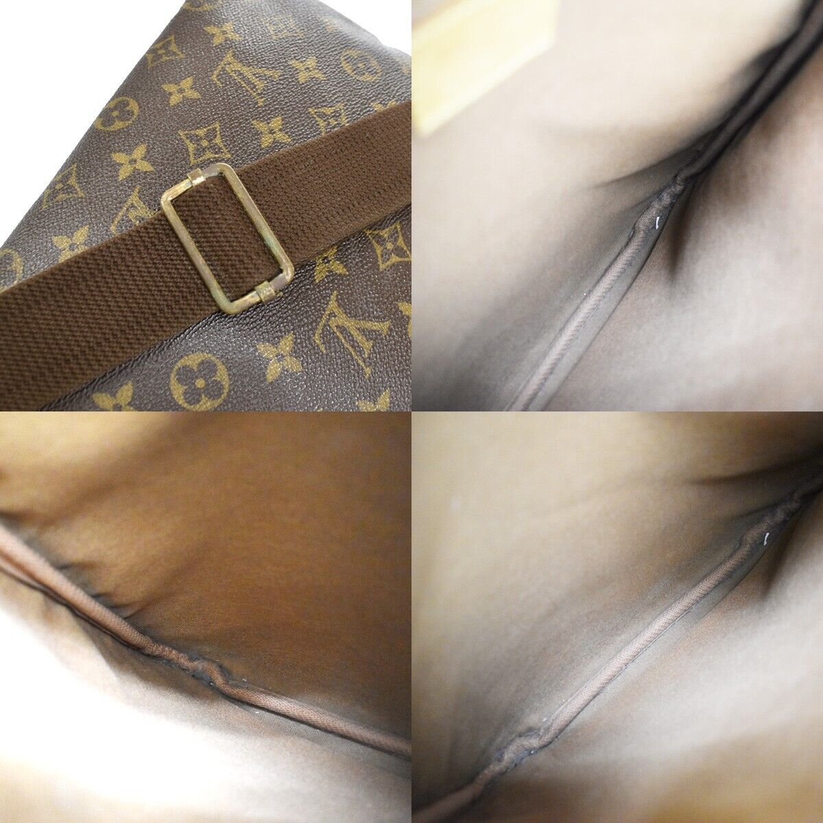 Louis Vuitton Pochette Bosphore  Canvas Shoulder Bag ()