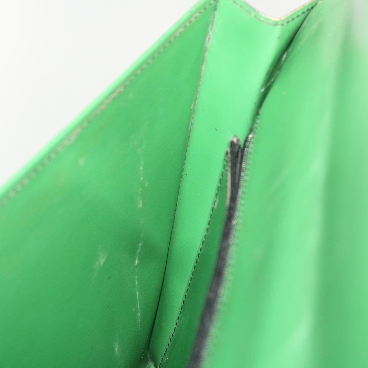 LOUIS VUITTON Epi Document Case Clutch Bag Green LV B262