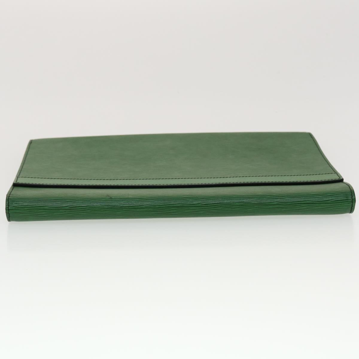 LOUIS VUITTON Epi Document Case Clutch Bag Green LV B262