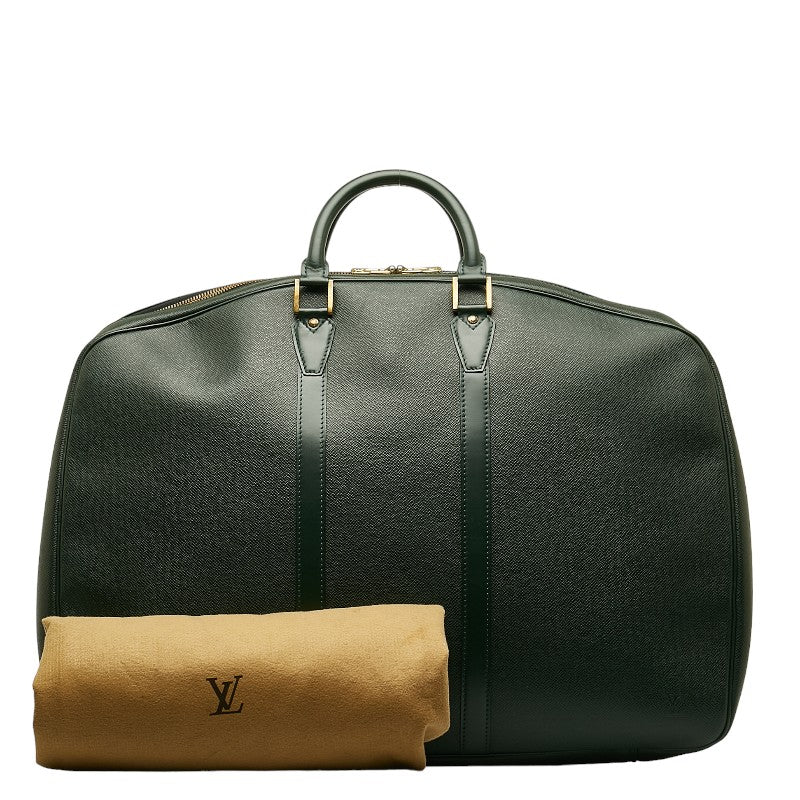 Louis Vuitton Taiga Boston Bag Travel Bag M30104 Dark Green Leather