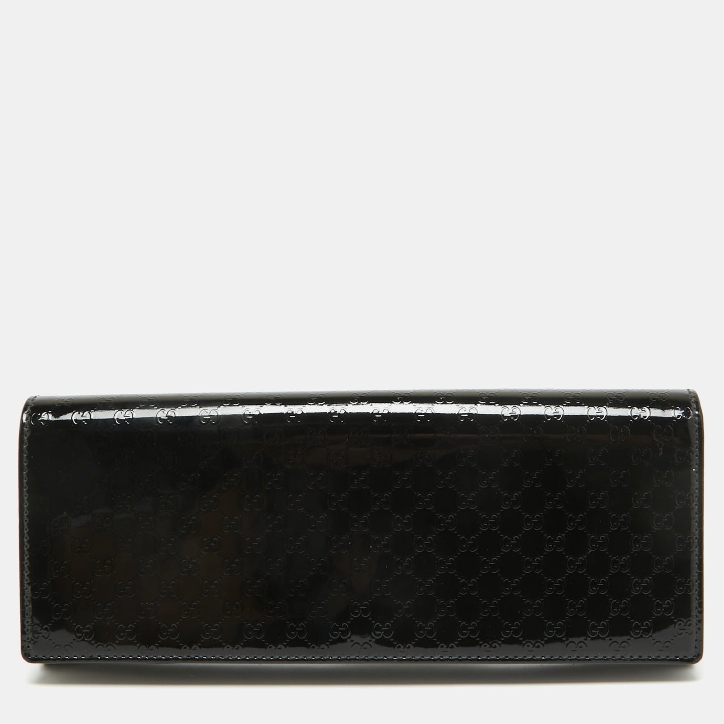 Luxury Gucci Trending 2025 Black MicroLuxury Gucci Trending 2025ssima Patent Leather Small Broadway Clutch