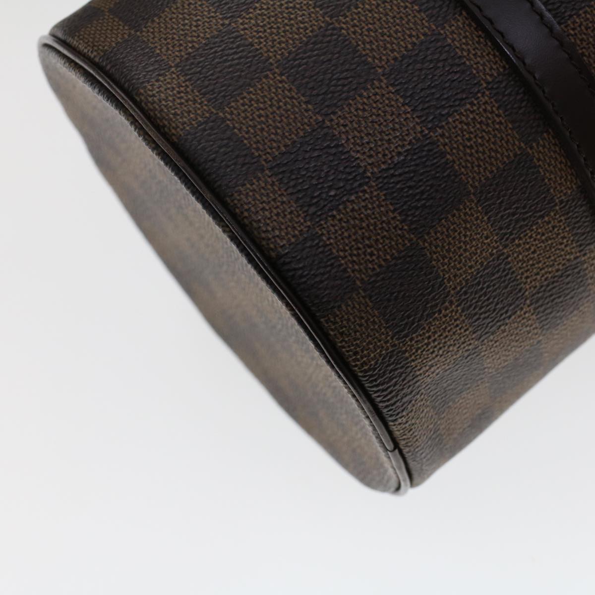 LOUIS VUITTON Damier Ebene Papillon 30 Hand Bag N51303 LV B289