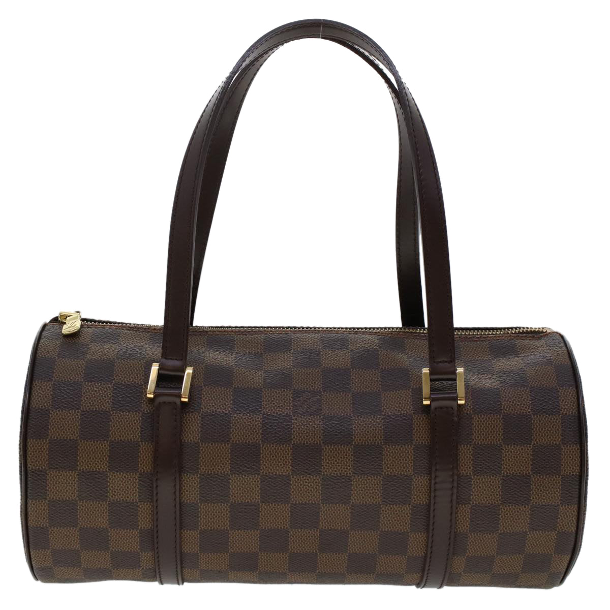 LOUIS VUITTON Damier Ebene Papillon 30 Hand Bag N51303 LV B289