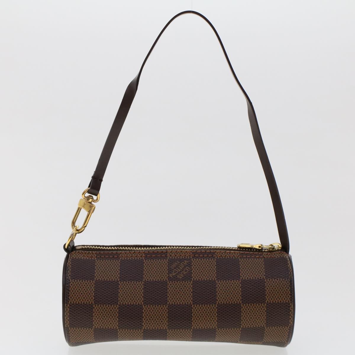 LOUIS VUITTON Damier Ebene Papillon 30 Hand Bag N51303 LV B289