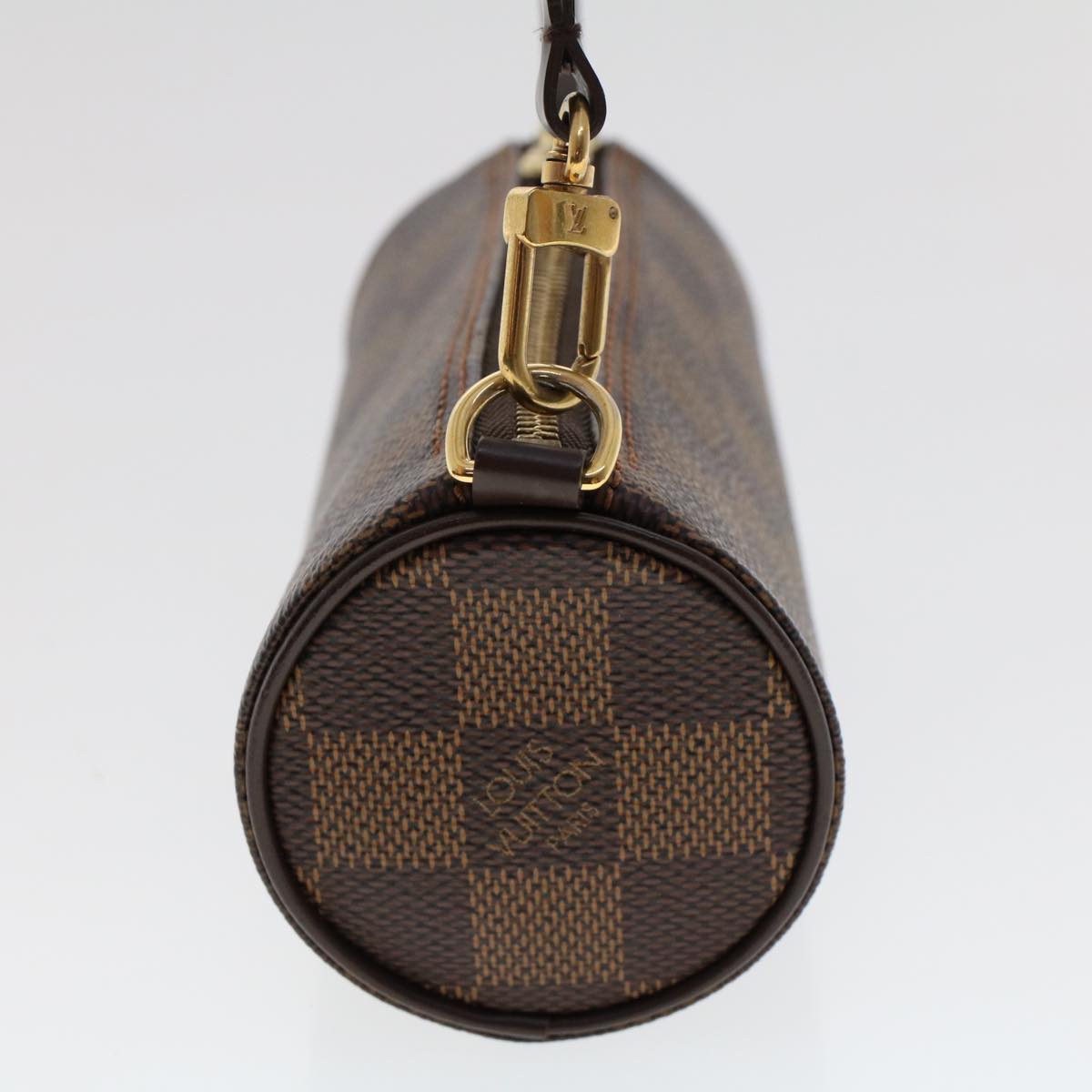 LOUIS VUITTON Damier Ebene Papillon 30 Hand Bag N51303 LV B289