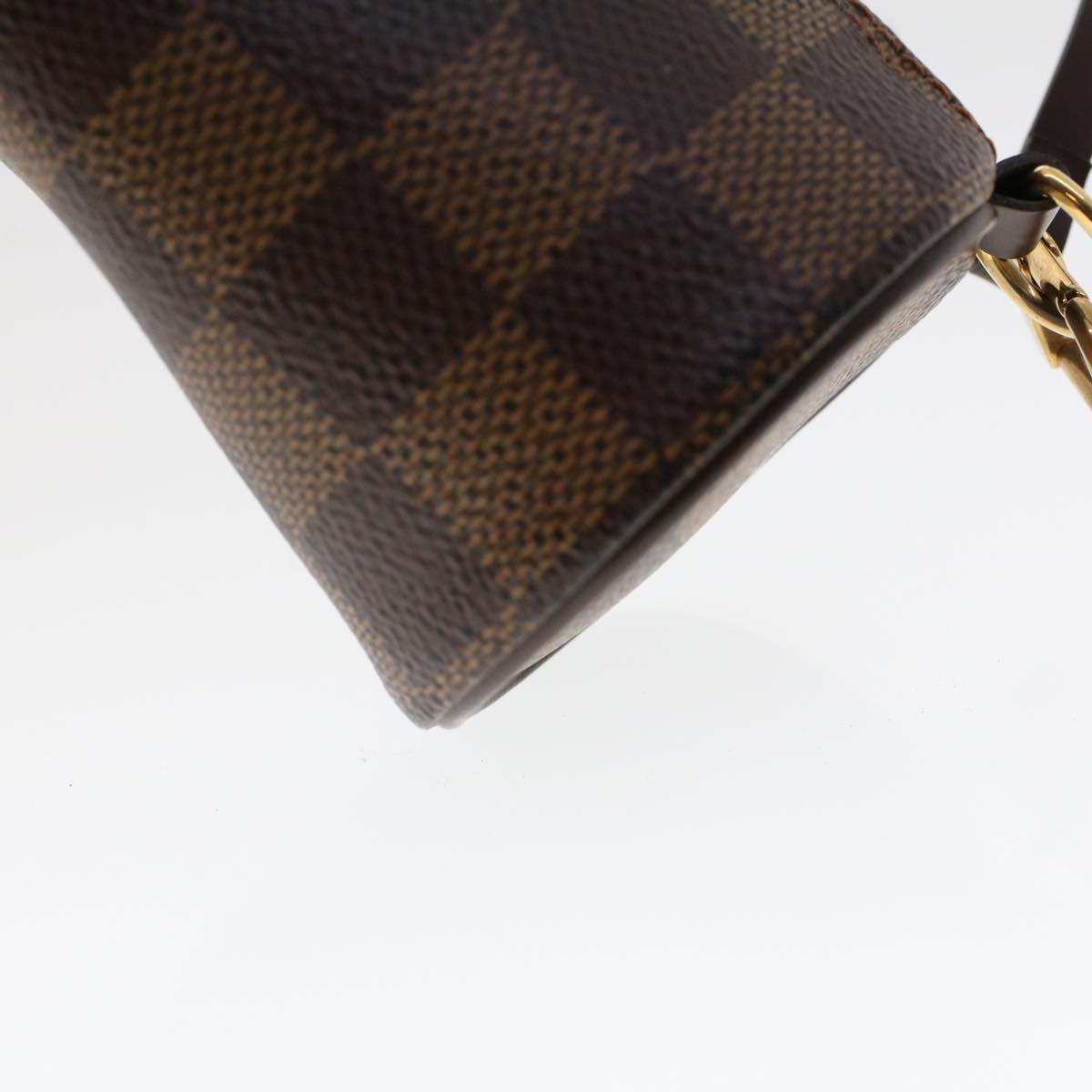 LOUIS VUITTON Damier Ebene Papillon 30 Hand Bag N51303 LV B289