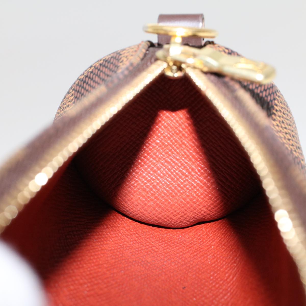 LOUIS VUITTON Damier Ebene Papillon 30 Hand Bag N51303 LV B289