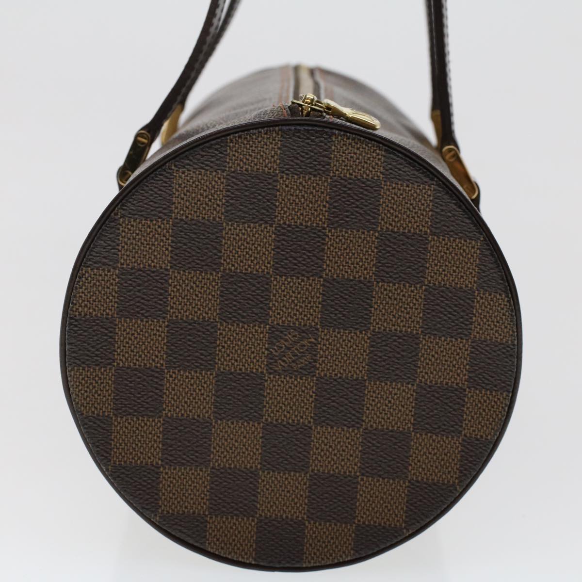 LOUIS VUITTON Damier Ebene Papillon 30 Hand Bag N51303 LV B289