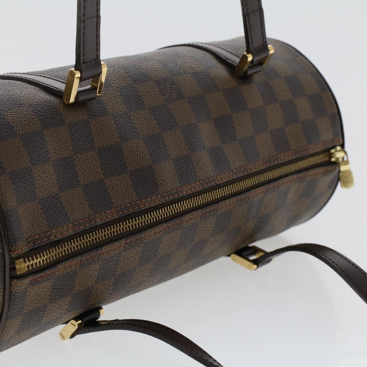 LOUIS VUITTON Damier Ebene Papillon 30 Hand Bag N51303 LV B289