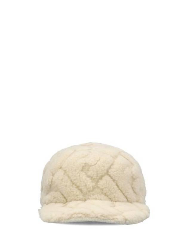 Luxury Fendi Hat FXQ226AQE9F0QM0 AI23 IVORY