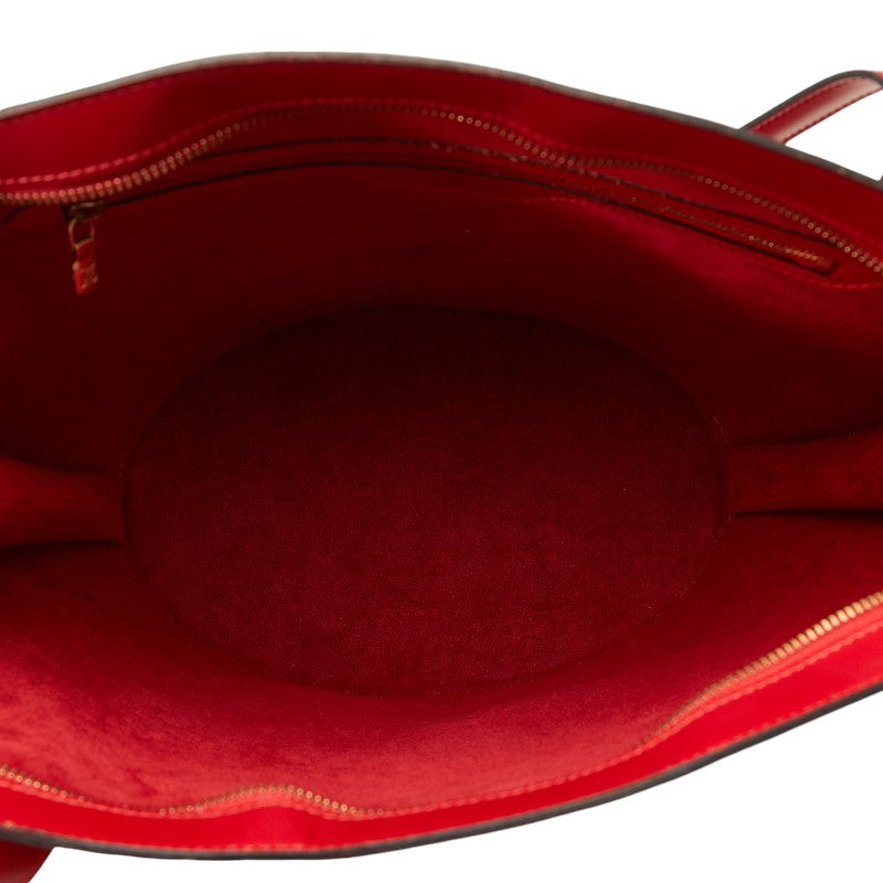 Louis Vuitton Epi Sandjack  Shoulder Bag M52267 Castilian Red Leather  Louis Vuitton