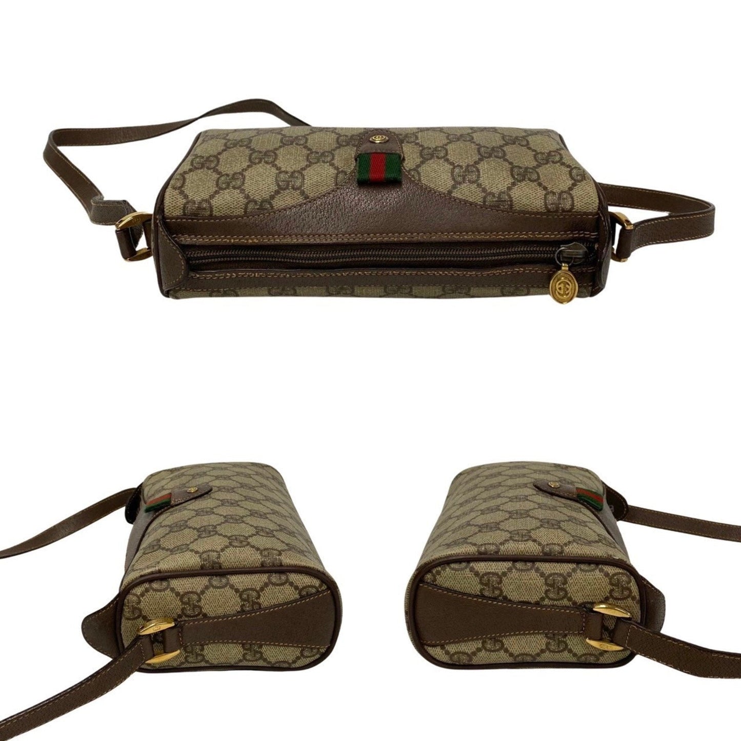 Gucci Ophidia  Canvas Shoulder Bag ()