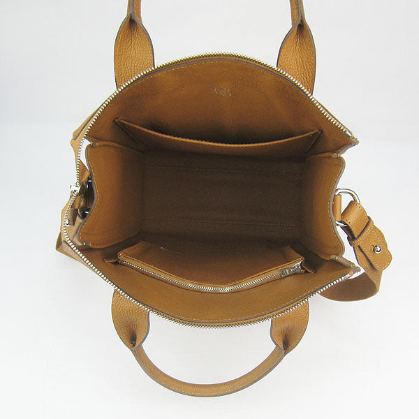 Luxury Hermes Toolbox 8076 Mens Coffee Bag