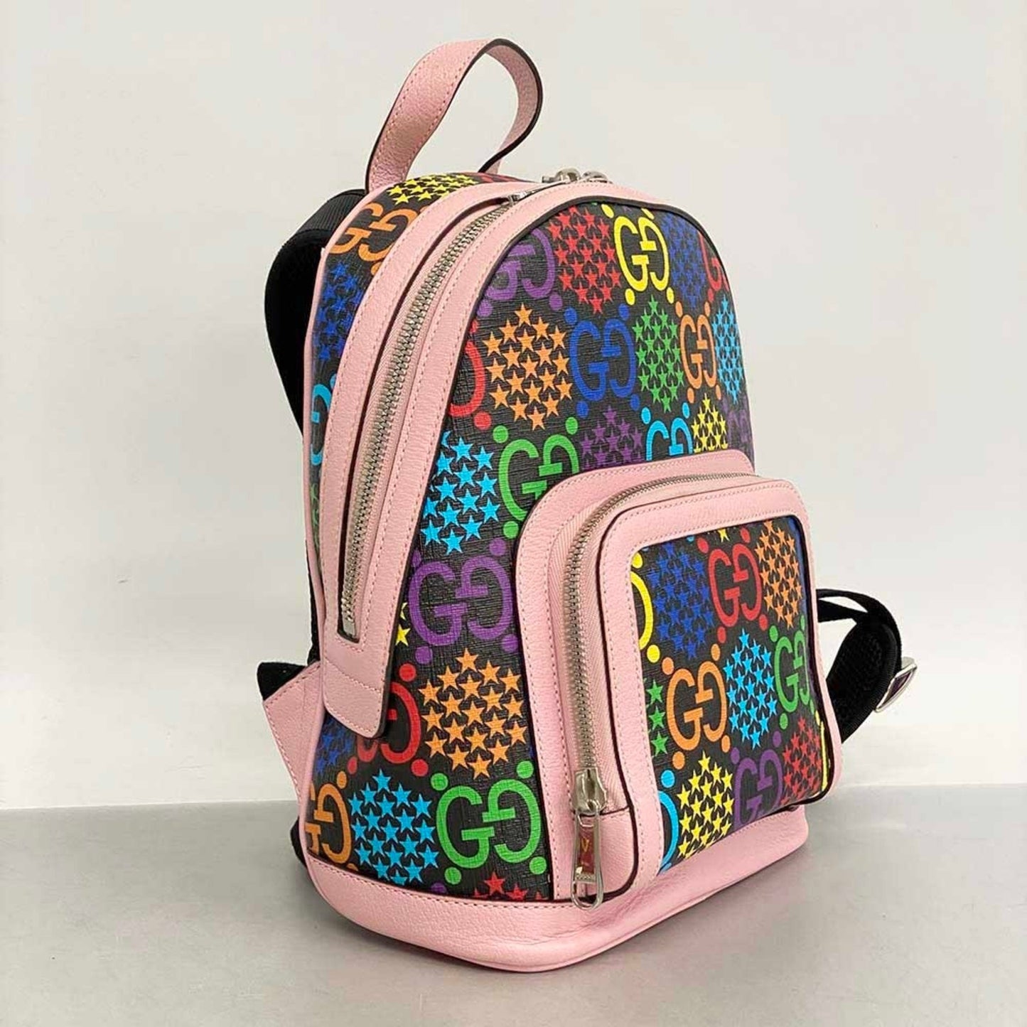 Gucci Psychedelic  Canvas Backpack Bag ()