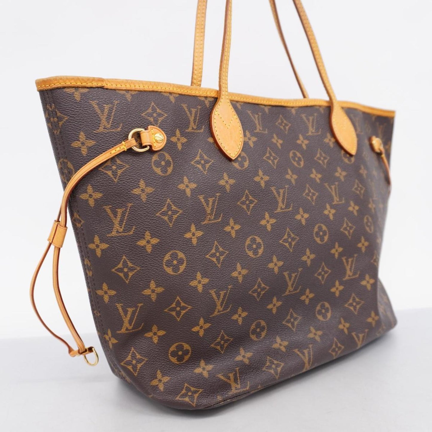Louis Vuitton Neverfull Mm  Canvas Tote Bag ()