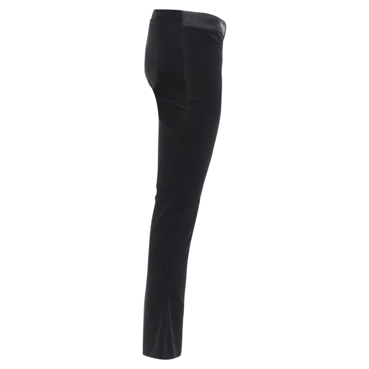 Gucci Tom Ford web buckle velvet pants
