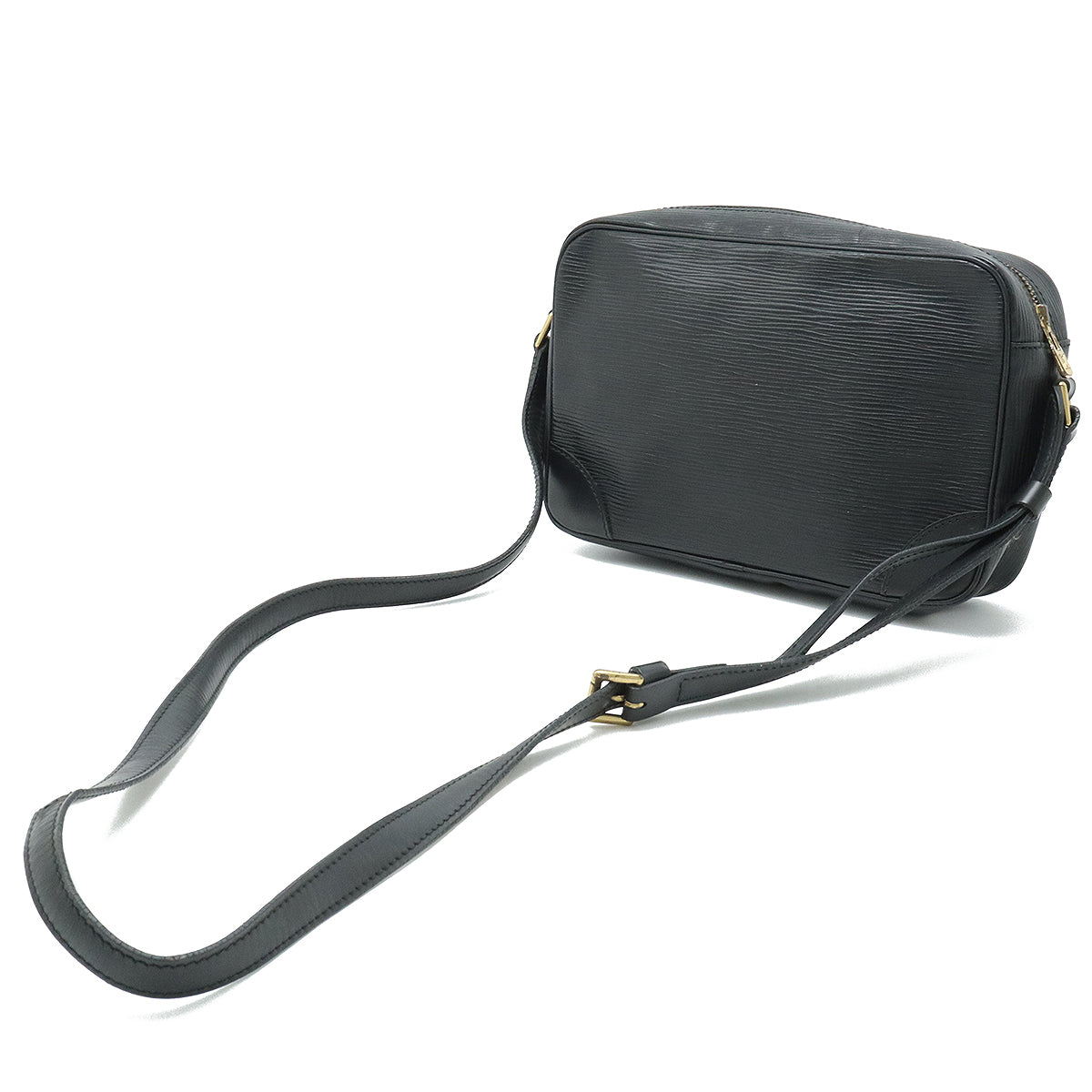 Louis Vuitton Louis Vuitton Epi Trocadero 24 Shoulder Bag Black Black Black Black Gold  M52312 Blumin