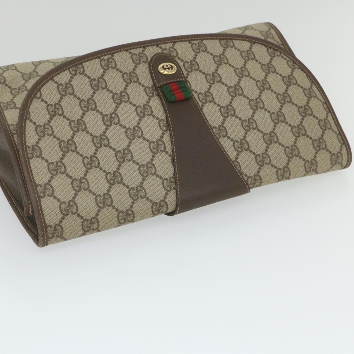 Gucci Ophidia  Canvas Clutch Bag ()