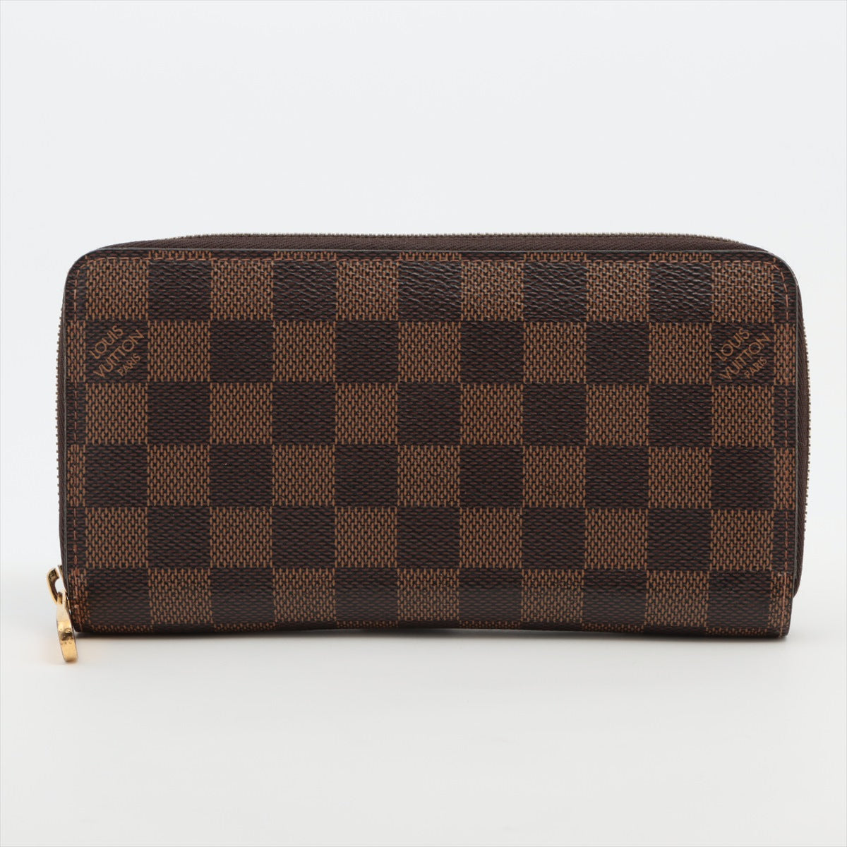 Louis Vuitton Damier Zippie Wallet N41661 Brown Round Zip Wallet
