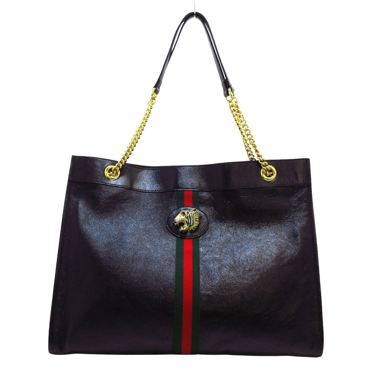 Luxury Gucci Trending 2025 Rajah  Leather Tote Bag ()