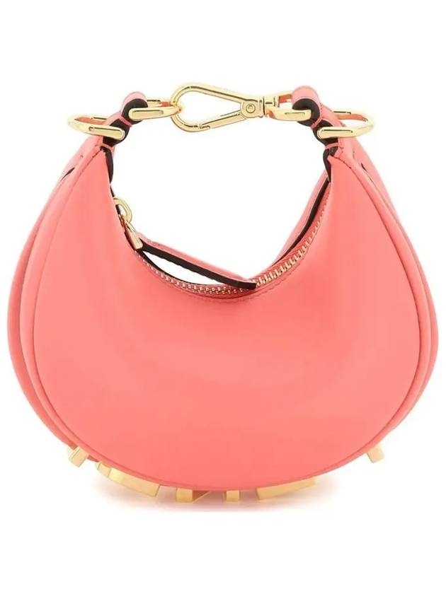 Luxury Fendi Nano Luxury Fendigraphy Hobo Tote Bag Pink