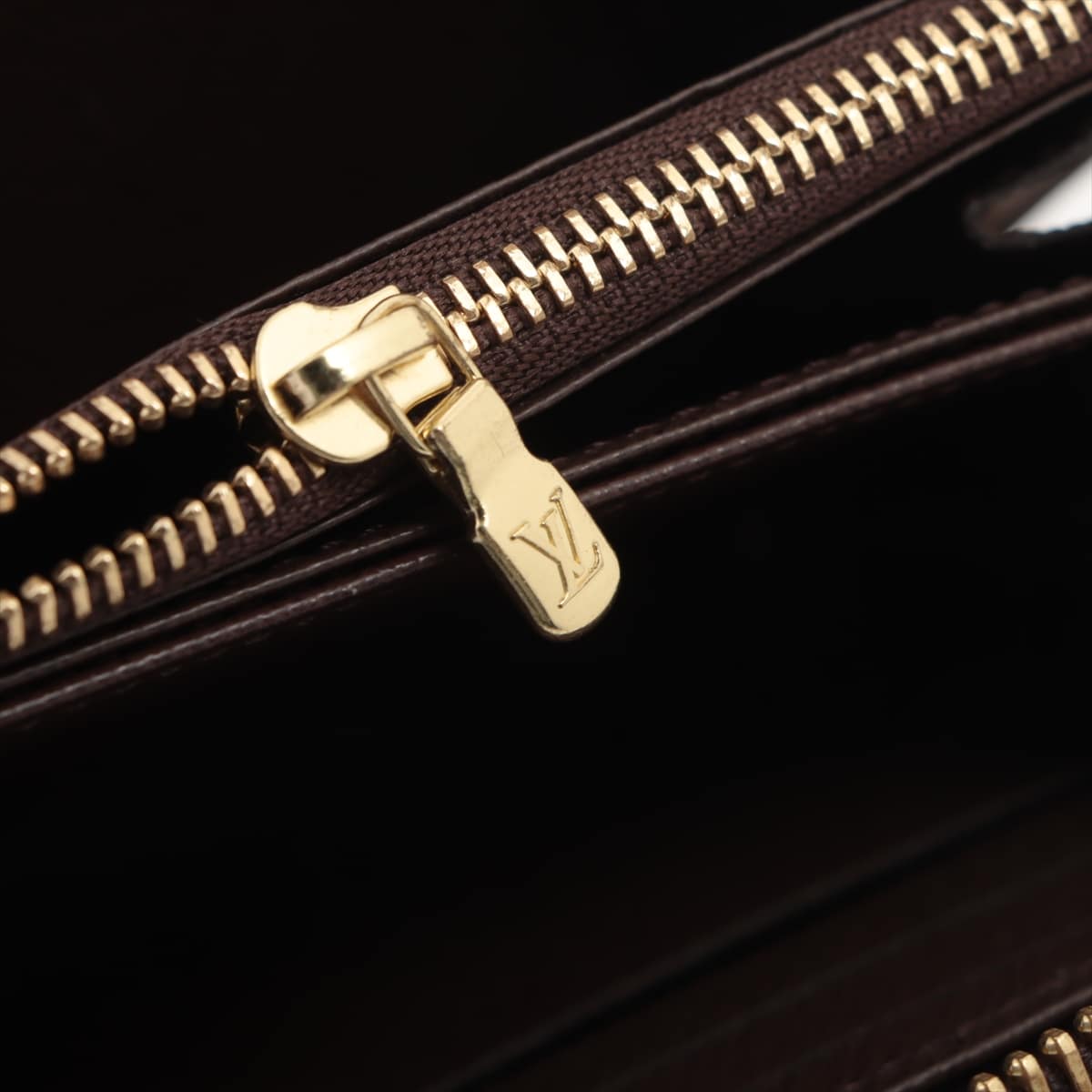 Louis Vuitton Damier Zippie Wallet N41661 Brown Round Zip Wallet