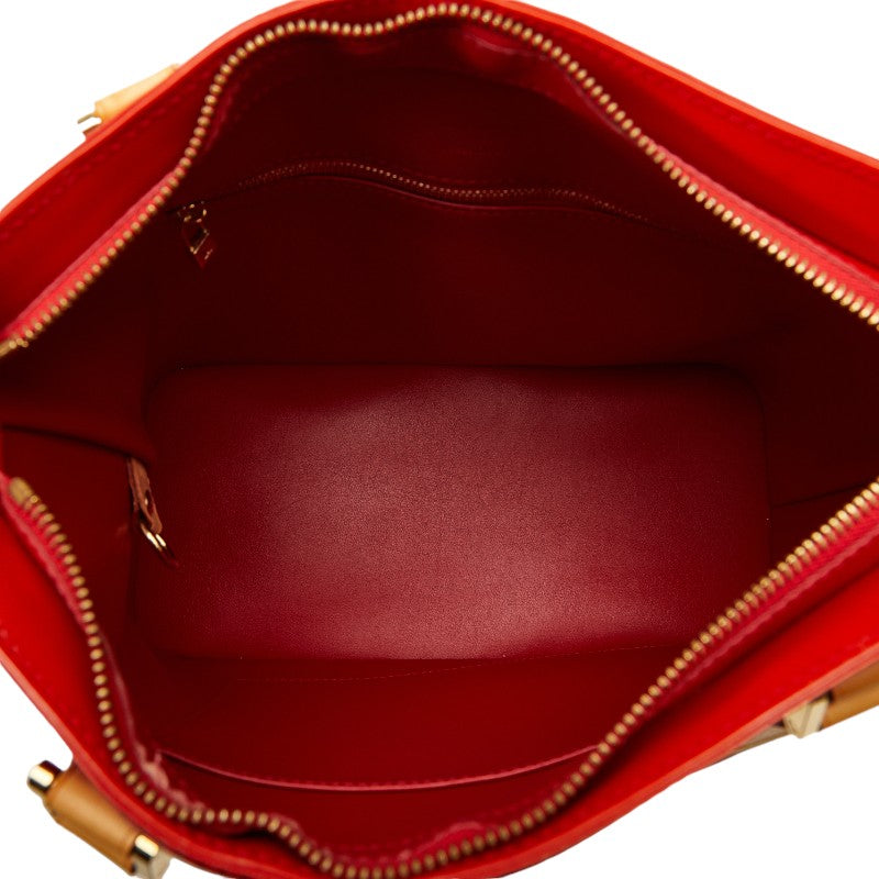 Louis Vuitton Vernis Houston Tote Bag M91092 Rouge Red PVC  Louis Vuitton