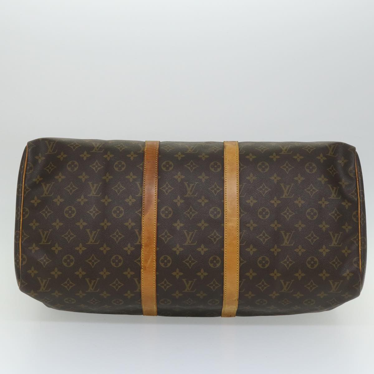 Louis Vuitton Keepall 55  Canvas Travel Bag ()