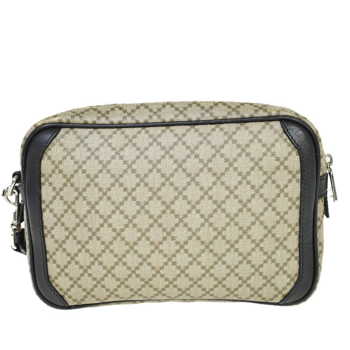 Gucci Diamante  Canvas Clutch Bag ()